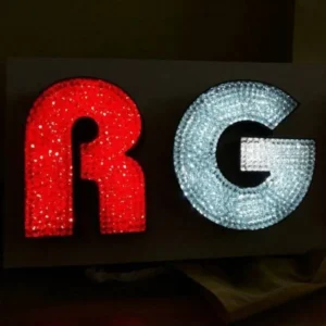 LED Crystal Edge Sign Board 23