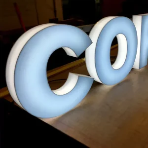 3D Acrylic Letter 4