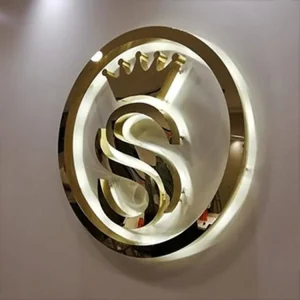 3D Solid Brass Letter Signboard 6